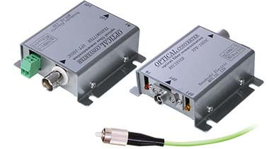 NTSC・PAL方式映像信号1ch 光ファイバ伝送装置　VP-105シリーズ 